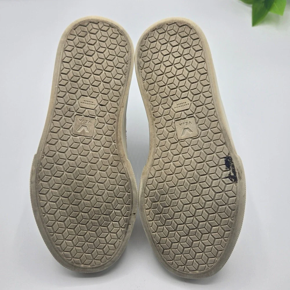 Veja Recife Sneakers White Navy Leather Triple Strap WMS US 5 EUR 36